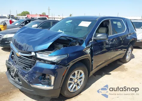 2023 Chevrolet Traverse Fwd Ls from USA, damaged, VIN 1GNERFKW3PJ171353